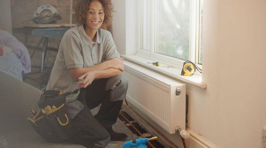 Professional tankless water heater installation in Galata, MT